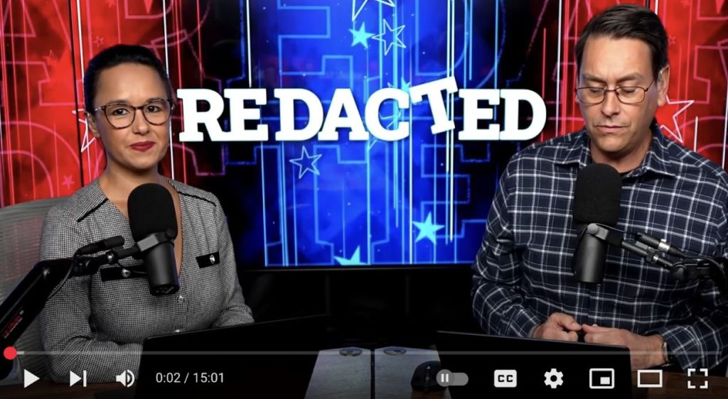 Redacted YouTube clip